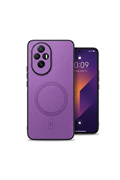Nezih Case Huawei Honor 200 Pro ile Uyumlu Kamera Korumalı Suni Deri Manyetik...