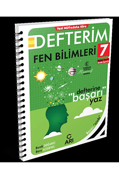 Arı Yayıncılık 7. Sınıf Fen Bilimleri Defterim