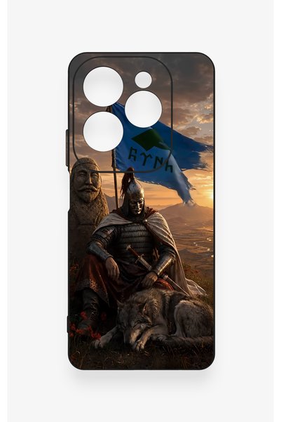 Vip Case Infinix Hot 40 Pro Compatible Kıpçak Military Patterned Silicone Case