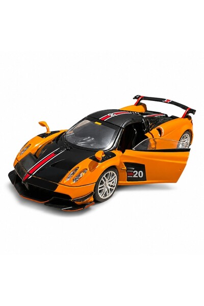 LEIBOO Μεταλλικό Μοντέλο Αυτοκινήτου Pagani Huayra Roadster, Χυτό Μοντέλο 1:3...