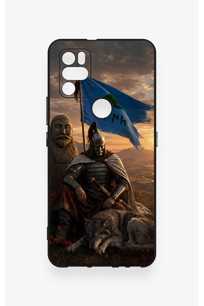 Vip Case Omix X300 Compatible Kıpçak Military Patterned Silicone Case