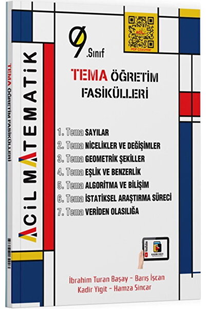 Acil Yayınları 9. Sınıf Acil Matematik Tema Öğretim Fasikülleri