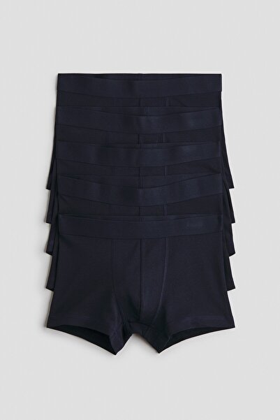 H&M 5'li Pamuklu Boxer Şort