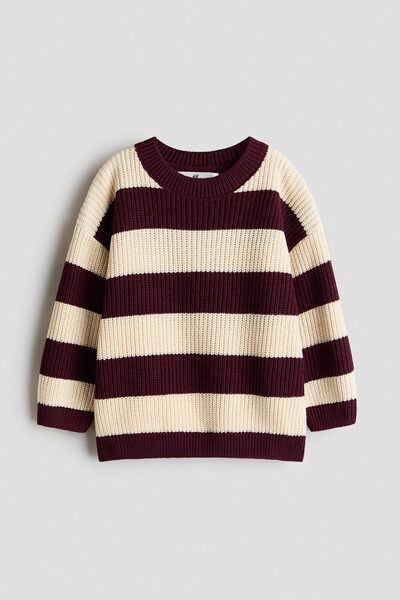 H&M Lastik Örgülü Kazak