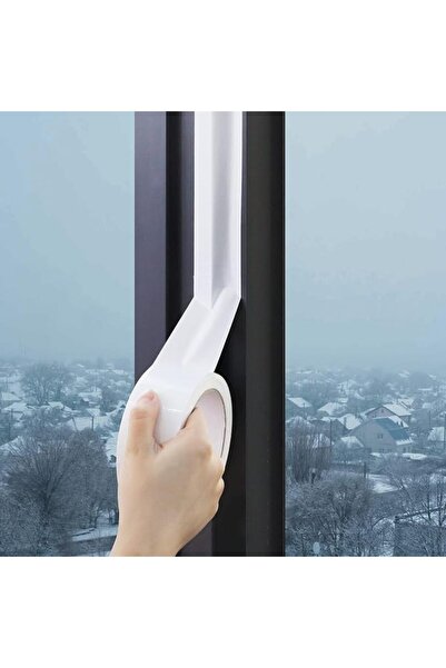 NALACAL Window Weather Sealing Tape 5cm Wide X 20m Length Residue-Free White ...