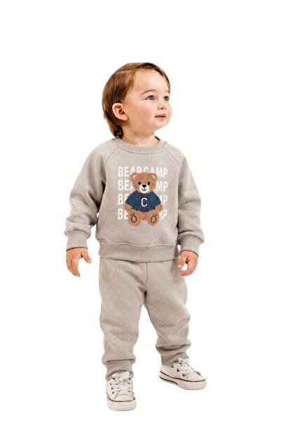 Valia Baby "Bear Camp" Shardonlu Cotton Baby Boy 2-Piece Set