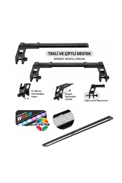 CoCo 20W Boy Ayar Led Akvaryum Aydınlatma Max. 58 Cm
