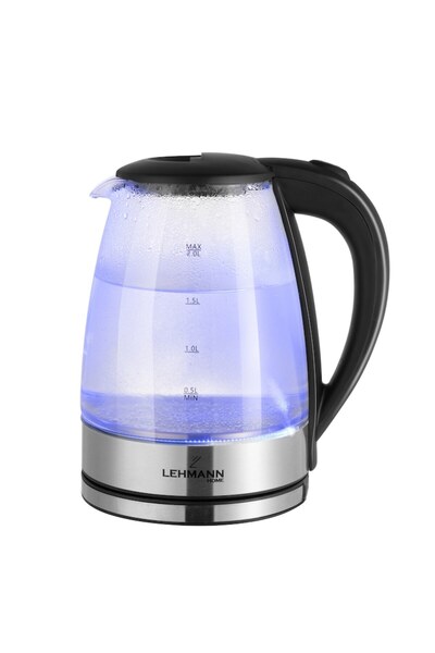odjas Fierbator electric Aqua Glass 10, 2 litre, 2200W, sticla, iluminare din...