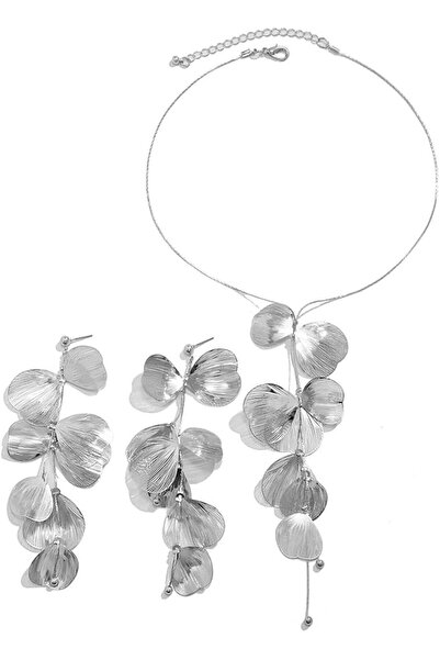 NALACAL Ginkgo Biloba Leaf Tassel Necklace, Long Flower Leaf Statement Y Neck...