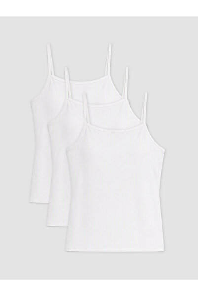 LC Waikiki Strappy Girls' Vest 3-pack