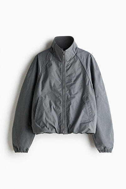 H&M Etek Ucu Balon Kesimli Oversize Ceket