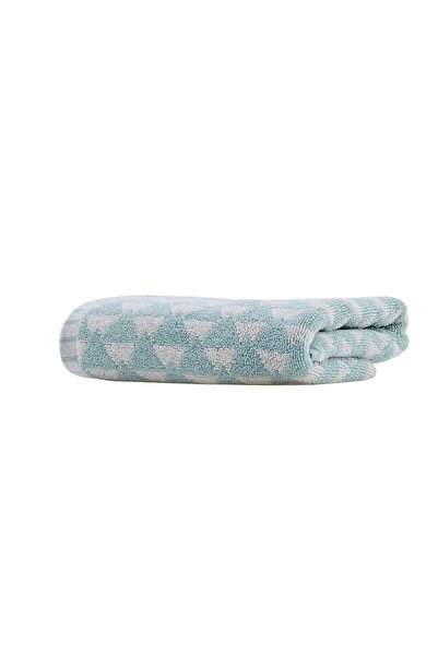 Doqu Home Jungle Muse Pyramid Face Towel Standard - Mint Green