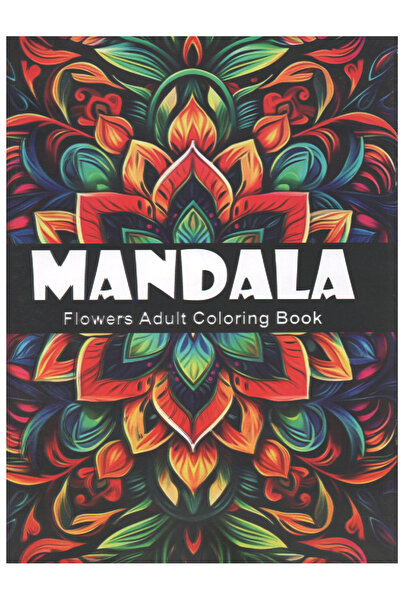 Coloring Book ماندالا كتاب تلوين الزهور للكبار