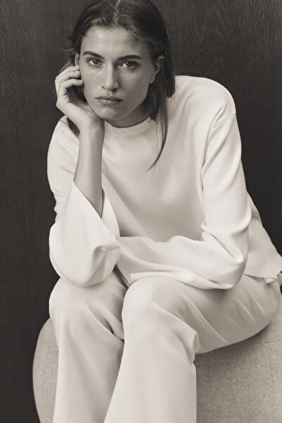 H&M Oversize İnce Triko Kazak