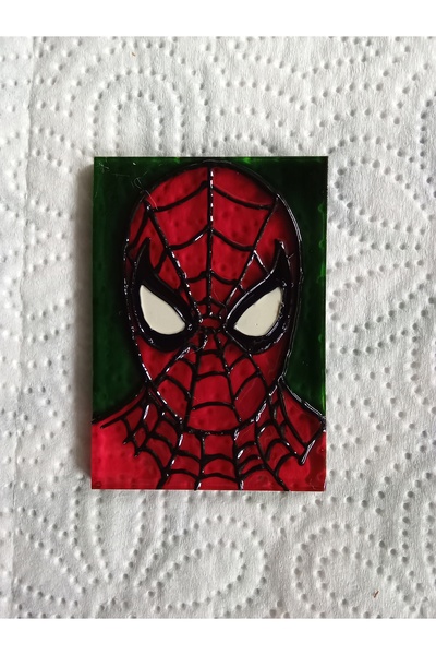 Vitray magnet spider man