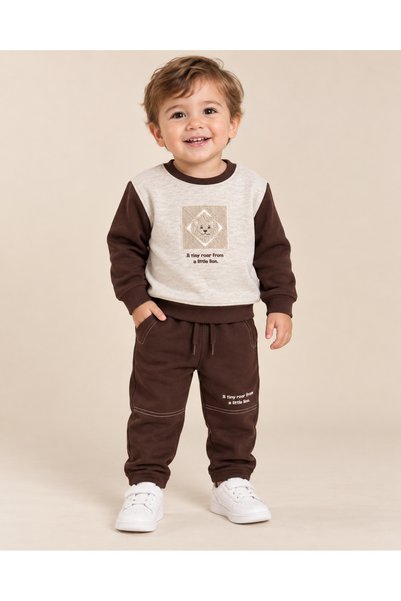 Ugly Duck Baby Boy Little Double Set - 1-4 Years Brown