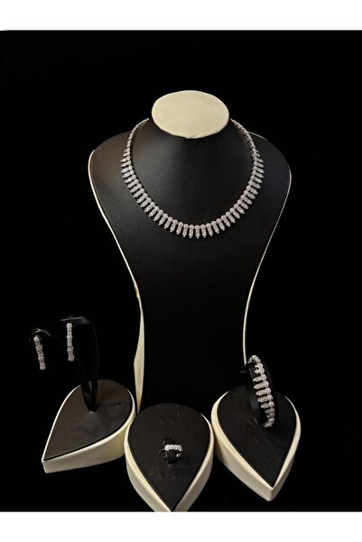 Velora Dresses طقم اكسسوارات زركون فاخر