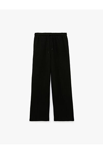 Koton Regular Fit Side Pockets Lace-Up Waist Straight Leg Sweatpants