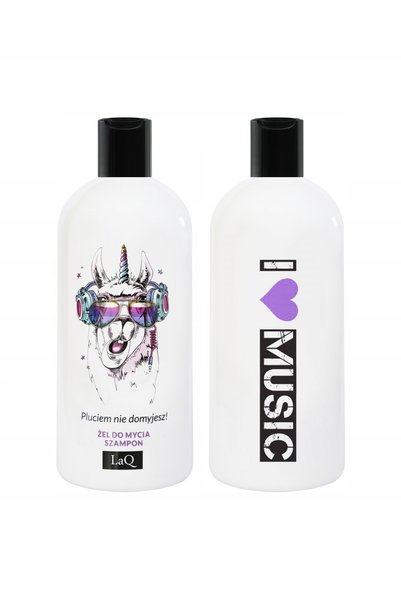 LAQ LAMA - Gel de spălare și șampon 300 ml