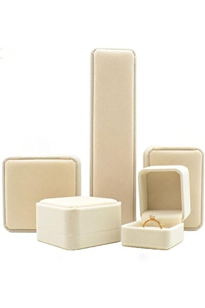 Yelajoy 5 Set of Jewelry Gift Box – Velvet Ring Box, Pendant Box, Bracelet Bo...