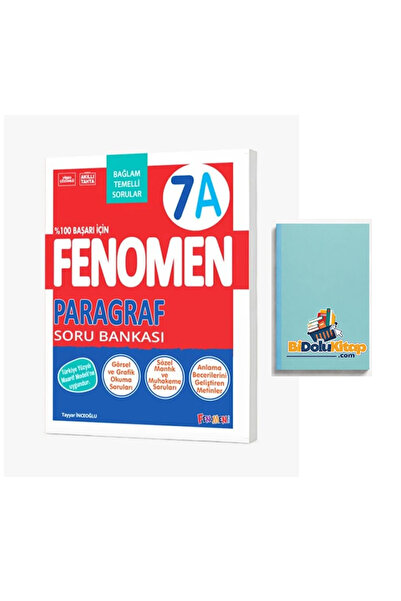Fenomen Yayıncılık FENOMEN 7 PARAGRAF (A) SORU BANKASI(DEFTER HEDİİYE)