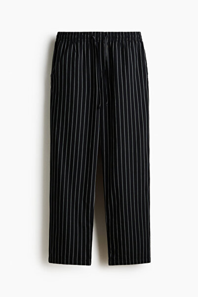 H&M Poplin Pantolon Relaxed Fit