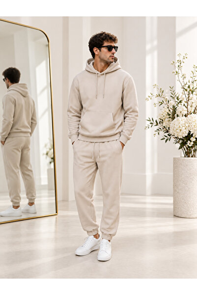 by fiyaka fashion Men's Premium Quality 3-Thread Shardooned Sweat Suit