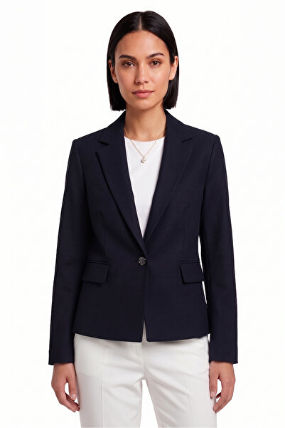 almesta EDLINE Koyu Lacivert Blazer Kadın Ceket