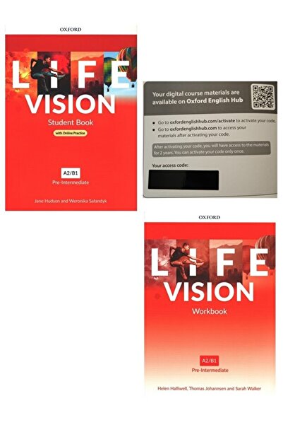 Anonim Yayıncılık كتاب Life Vision Pre-Intermediate للطلاب مع الممارسة عبر ال...