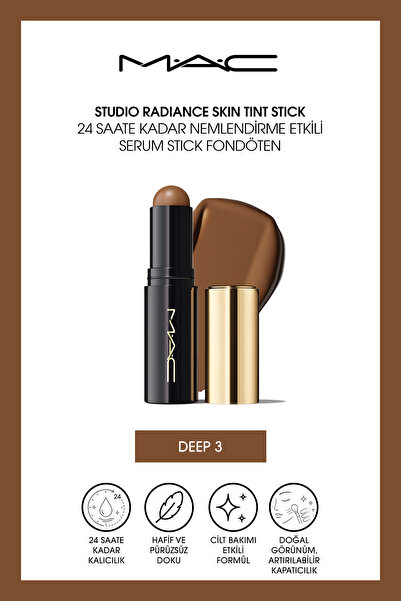 M.A.C Studio Radiance Skin Tint Stick 24 Saate Kadar Nemlendirme Etkili Serum...