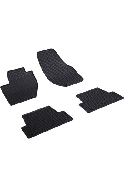 Rigum Ελαστικά πατάκια αυτοκινήτου 904338 για Volvo V40 2012–2019, 4 τεμάχια,...