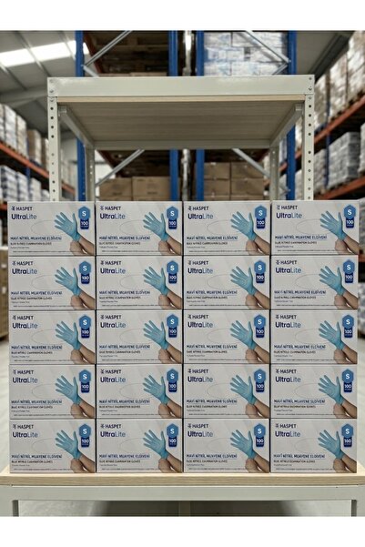 haspet lateks Nitrile Gloves Blue 20 Boxes 2000 Pieces
