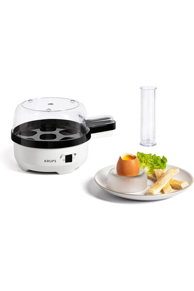Krups Ovomat Eg233115 Egg Boiling Machine, 7 Egg Capacity, Water Measuring Cu...