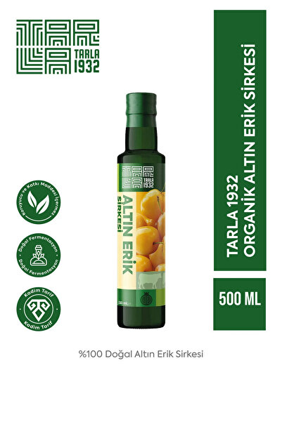 Tarla 1932 Altın Erik Sirkesi 500 ml | Doğal Fermantasyon