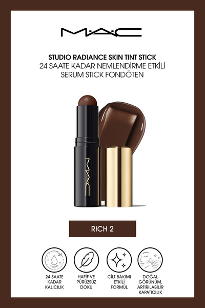 M.A.C Studio Radiance Skin Tint Stick 24 Saate Kadar Nemlendirme Etkili Serum...
