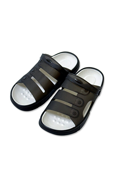 Lucky Steps Men EVA Thick Platform Sport Sandals, Adjustable Back Strap Non S...