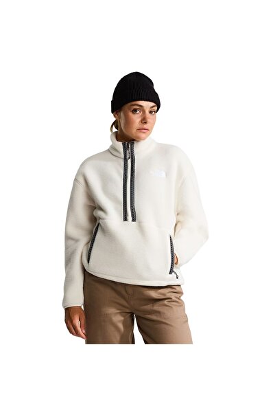 THE NORTH FACE W TNF FLEESKI 1/4 ZIP PO NF0A88Z3QLI-QLI Λευκό