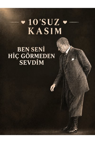 PROMISEBACKDROP2 200x200 cm Ek Dikişli, 10 Kasım, Ben Seni Hiç Görmeden Sevdim, Okul Etkinlik Kumaş Fon