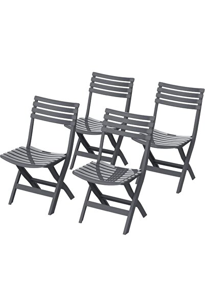 Cosmoplast Folding Camping Chair Set of 4