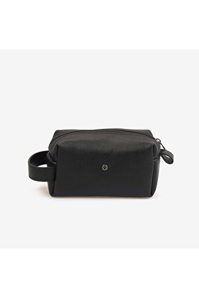 MOCASSINI Men's Floter Leather Black Handbag T001