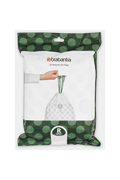 Brabantia PerfectFit Sac de gunoi Tip R, 36 L, 40 bucăți