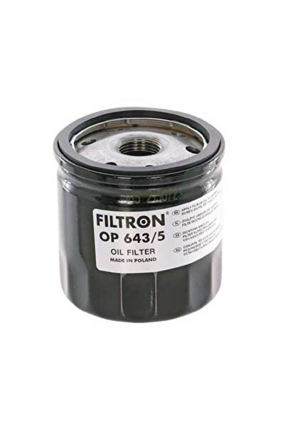 Filtron Oil filter OP 643/5 with screw-in 77 mm M20x1.5