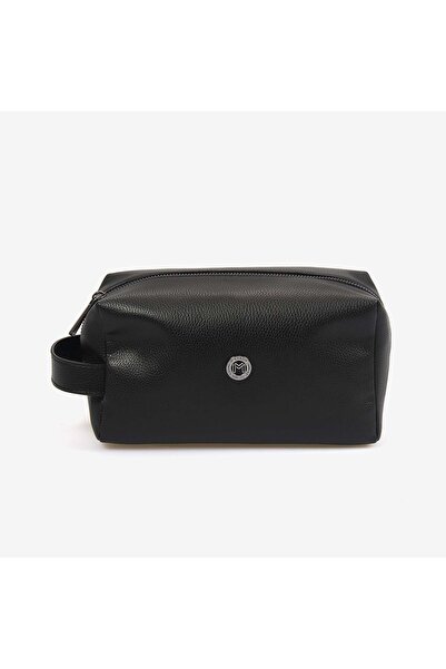 MOCASSINI Men's Floter Leather Black Handbag T002