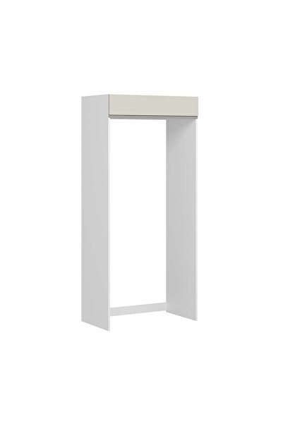 Minar Alvinka Mutfak Modül Hg_J 100-H222Cm Buz Dolabı Beyaz Kumtası Mdf Gövde