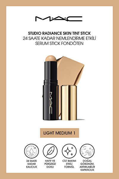 M.A.C Studio Radiance Skin Tint Stick 24 Saate Kadar Nemlendirme Etkili Serum...