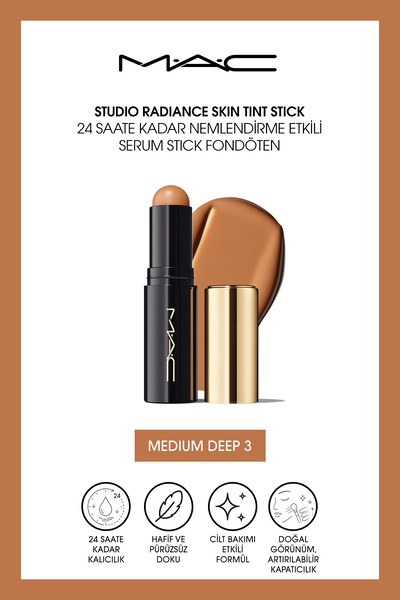 M.A.C Studio Radiance Skin Tint Stick 24 Saate Kadar Nemlendirme Etkili Serum...