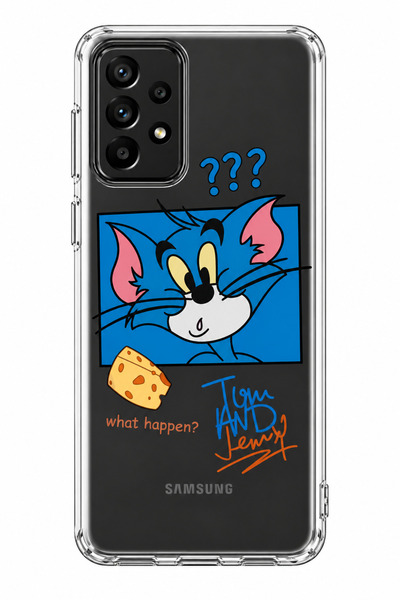 TeknoBAstore Samsung A73 Transparent Printed Case