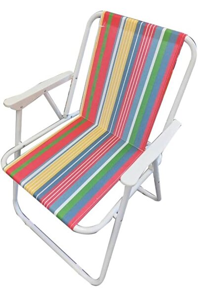 Alsafi -EST Outdoor Camping Stripe Folding Chair, Lightweight, Sturdy and Dur...