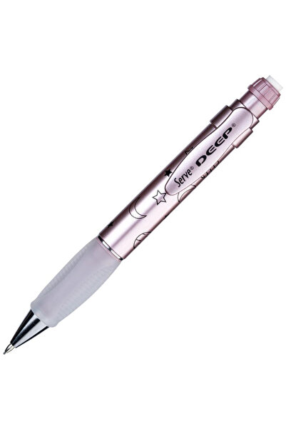 Serve Versatil Kalem Deep 0.7 MM Met Roze Ay-yıldız