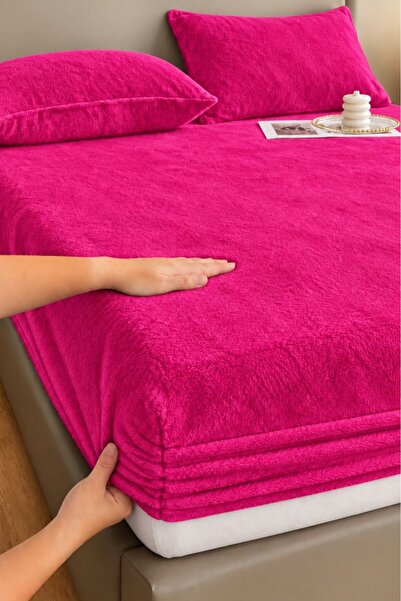 Mulberry Winter Single Velvet Elastic Sheet 100X200+30